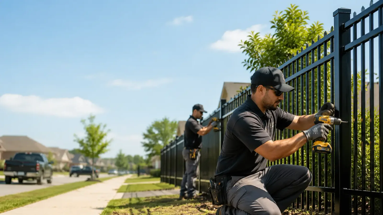 Metal Fence Installation in Modena, NY